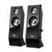 Caixas de Som 2.0 Multimídia Black Piano 8w Rms Conexão P2 Controle Volume Preto - SP091