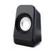 Caixas de Som 2.1 c/ Subwoofer 20w RMS Alimentação Bivolt Conexão P2 Controle de Volume e Graves Preto - SP377