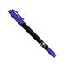 Caneta Marcador Permanente Duas Pontas Fina/Ultrafina 1.0mm Azul Cx 12un Keep - MR021