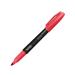Caneta Marcador Permanente Ponta Fina 1mm Vermelho Caixa c/ 12 Unidades Keep - MR019