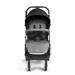 Carrinho Compacto 0-15 Kg Oppa Preto e Cinza Litet - BB465
