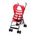 Carrinho de bebê Guarda-Chuva Multikids Malibu 6-15kg Vermelho - BB349