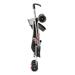 Carrinho de bebê Guarda-Chuva Multikids Venice Preto e Cinza - BB338