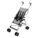 Carrinho de bebê Guarda-Chuva Multikids Venice Preto e Cinza - BB338