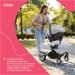 Carrinho de Bebe Moisés Candy 0-15kgs Branco Litet - BB669