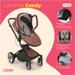 Carrinho de Bebe Moisés Candy 0-15kgs Branco Litet - BB669