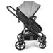 Carrinho de passeio para bebê Multikids 0-15kgs c/ berço Moises Beyond Cinza - BB429