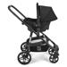 Carrinho de passeio para bebê Multikids 0-15kgs c/ berço Moises Beyond Cinza - BB429