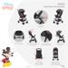 Carrinho de Passeio 0 - 15 Kg Mickey Twist Multikids Baby - BB376