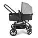 Carrinho de passeio para bebê Multikids 0-15kgs c/ berço Moises Beyond Cinza - BB429