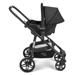 Carrinho de passeio para bebê Multikids 0-15kgs c/ berço Moises Beyond Cinza - BB429