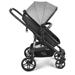 Carrinho de passeio para bebê Multikids 0-15kgs c/ berço Moises Beyond Cinza - BB429