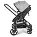 Carrinho de passeio para bebê Multikids 0-15kgs c/ berço Moises Beyond Cinza - BB429