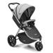 Carrinho Jogger Sway Três Rodas 0-15kgs Preto com Cinza Litet - BB373