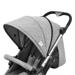 Carrinho Jogger Sway Três Rodas 0-15kgs Preto com Cinza Litet - BB373