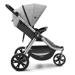 Carrinho Jogger Sway Três Rodas 0-15kgs Preto com Cinza Litet - BB373