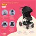 Carrinho Passeio 2 em 1 Jazz Assento Moisés 0-15 Kg Preto Litet - BB466