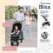 Carrinho Passeio Bliss 0-15kgs Preto Litet - BB367