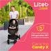 Carrinho Passeio Candy X 0-15 Kg Preto Litet - BB294B