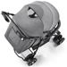 Carrinho Passeio Flick 0-15kgs Preto com Cinza Multikids Baby - BB445