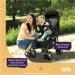 Carrinho Passeio Flick 0-15kgs Preto com Cinza Multikids Baby - BB445