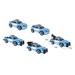 Carrinho Transformável Megaformers Super Guardian 5 em 1 Azul com Ferramenta Multikids - BR1758