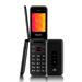 Celular Multilaser Flip Vita 3G Dual Chip com Botão SOS + Rádio FM + MP3 + Bluetooth + Câmera - Preto - P9140