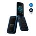 Celular Nokia 2660 Flip 4G Dual Chip + Tela Dupla 2,8&#34; e 1,8&#34; + Botões grandes e emergência Azul - NK122