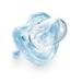 Chupeta 100% Silicone 0-6 meses Azul Multikids Baby - BB036