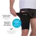 Coxal Elástico Unissex Esportivo Tam. P Multilaser Saúde - HC340