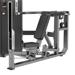 Dual Chest/Shoulder Press Preto Wellness - EM230