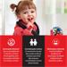Escova Dental Infantil Elétrica Rotacional Lady Bug Miraculous - Multi Saúde  - HC428