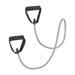 Extensor Elástico Toning Tube Com Alça Fitness Cinza/Preto Atrio - ES223