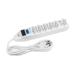 Filtro De Linha Multilaser 6 Tomadas Linear 36cm Branco - WI222