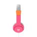 Fone de Ouvido Headphone Kids Happy Rosa Multi - PH378