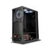 Gabinete Gamer Mohawk RGB Preto/Prata Warrior - GA215