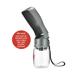 Garrafa Portátil Dobrável Pet Foldable Water To Go 350 ml Com Filtro De Carvão Ativado Cinza - Fisher Price - PP261