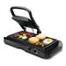 Grill 2 Em 1 Com Chapa Flutuante e Seletor de Temperatura 220v 2000w Preto Multi - CE107