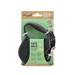 Guia Retrátil Mimo Conceito Safe Walk Emborrachada Fita 4M Até 11kgs Tam. P Preto Mimo - PP025