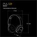 Headphone Bluetooth Flow Preto Pulse - PH393