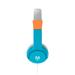 Fone de Ouvido Headphone Kids Happy Azul Multi - PH377