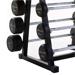 Kit 10 Barras Retas Montadas Emborrachadas (10Kg a 46Kg) Wellness - WK031
