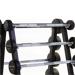 Kit 10 Barras Retas Montadas Emborrachadas (10Kg a 46Kg) Wellness - WK031