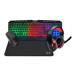 Kit Air Drop 4 Em 1: Teclado + Mouse + Headset e Mousepad Warrior - TC304