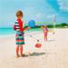 Kit Beach Tennis c/ Rede Deluxe Go Play Multikids - BR1792