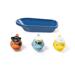 Kit Bubbles Crib Mates - 3 Brinquedos que Esguicham Água + Barco +4m Multikids Baby - BB1162