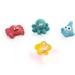 Kit Bubbles Fundo do Mar 3 Brinquedos que Esguicham na Água + 1 Brinquedo que Acende +4m Multikids Baby - BB1159
