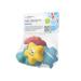 Kit Bubbles Fundo do Mar 3 Brinquedos que Esguicham na Água + 1 Brinquedo que Acende +4m Multikids Baby - BB1159
