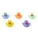 Kit Bubbles Patinhos Coloridos - 5 Brinquedos que Esguicham Água +4m Multikids Baby - BB1160
