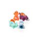 Kit Bubbles Turminha Dinos - 4 Brinquedos que Esguicham Água +4m Multikids Baby - BB1161